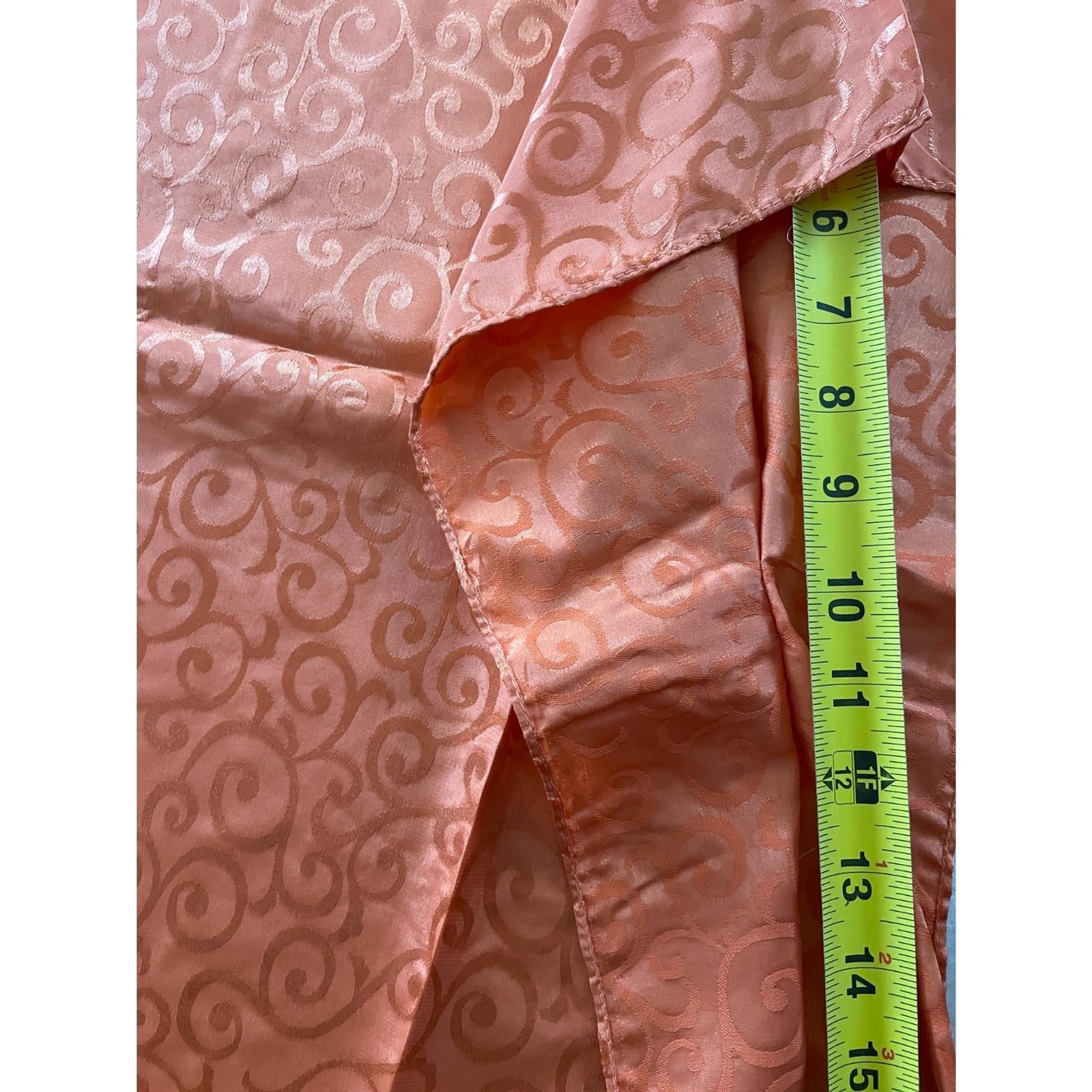 ANTTHONY MARK HANKINS ORIGINAL New Orange Swirl Caftan / Kaftan Dress, Free Size6