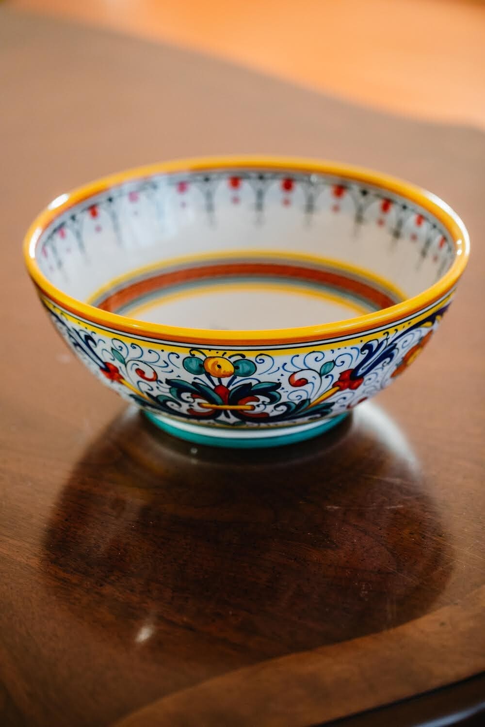 CERAMICHE SBERNA New Italian Ceramic Serving Bowl 10 inches3