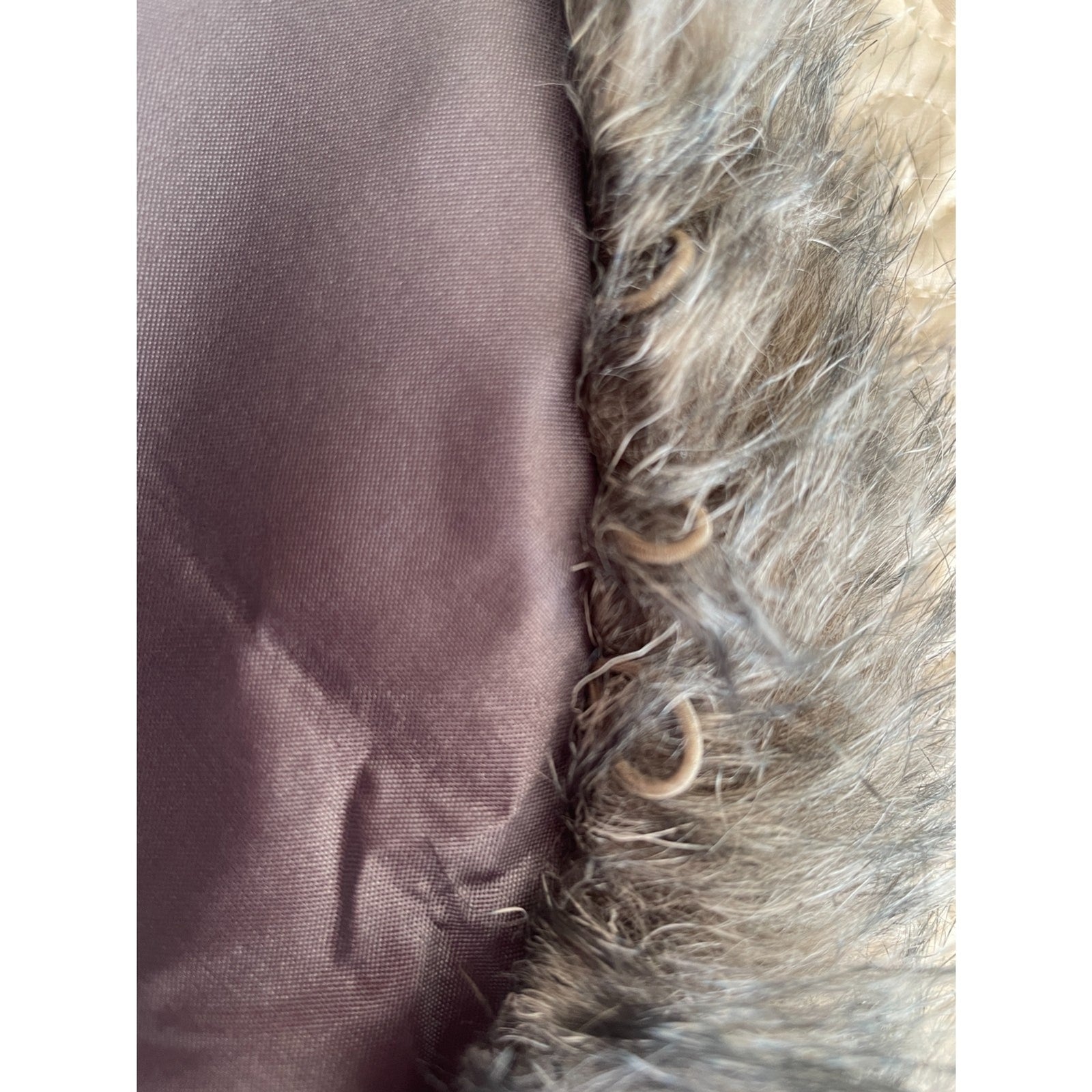 RANDOLPH DUKE The Look Faux Fur Removable Stole Collar, Silver & White8