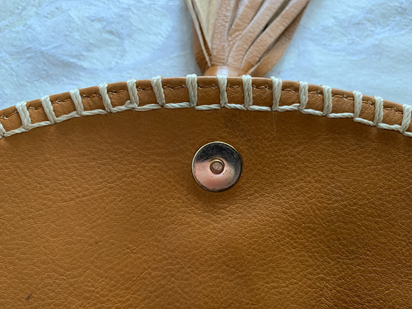 CLARKS Leather Crossbody bag with tassel5