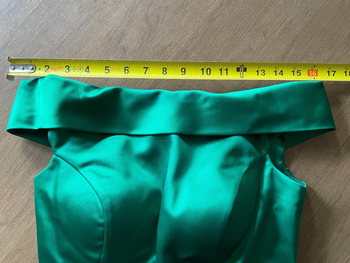 SHERRI HILL Emerald Green Long 2 Piece Prom Dress with Beaded Waist11
