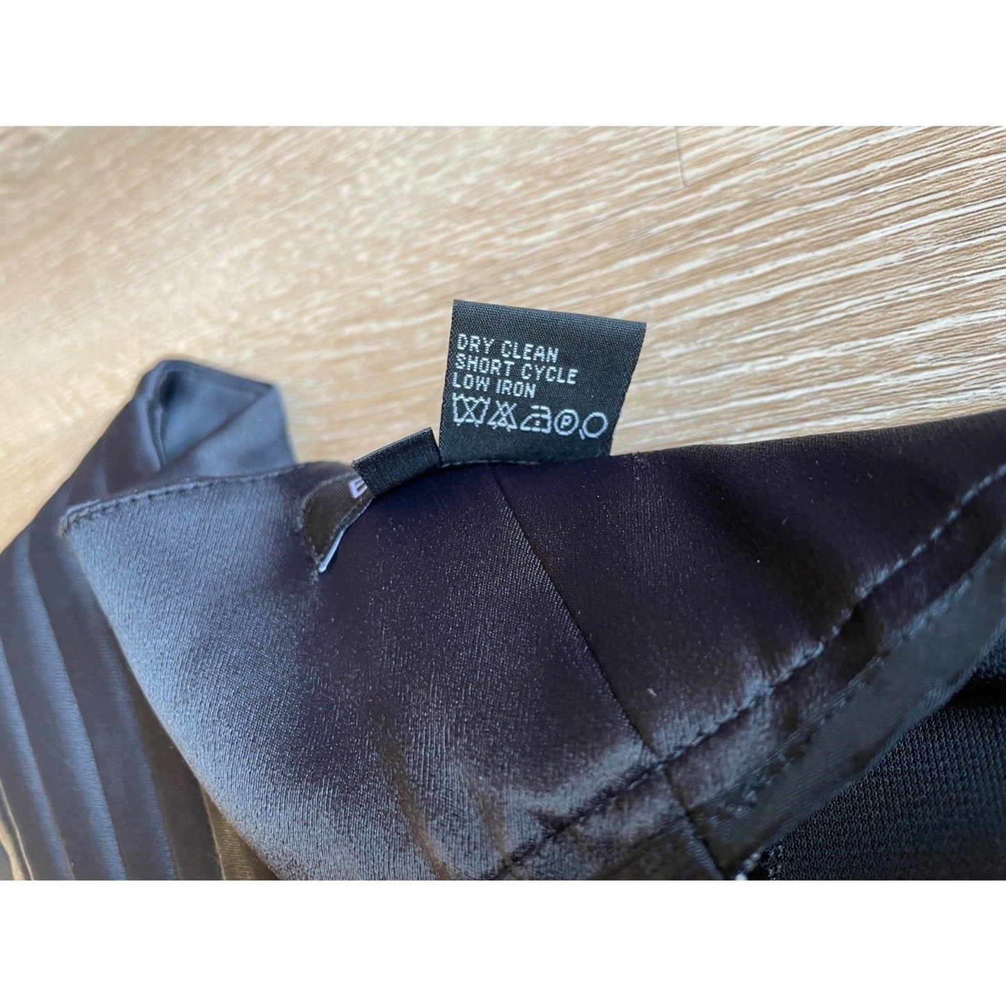 ETCETERA NWT Black Rayon Magnetic Grace Fit Straight Leg Pants, Size 67