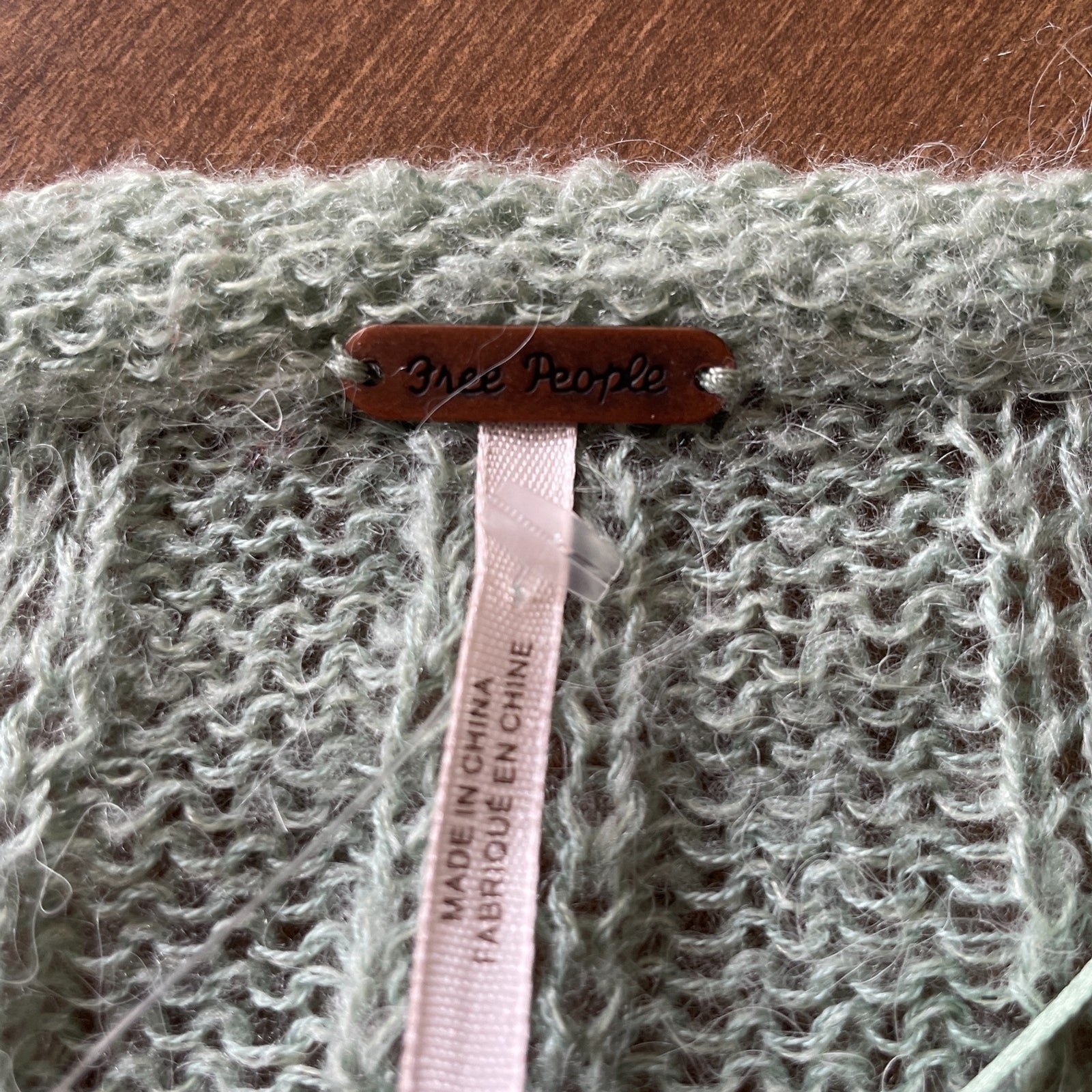 FREE PEOPLE New Mint Fresh Combo Sweater, Size XS8