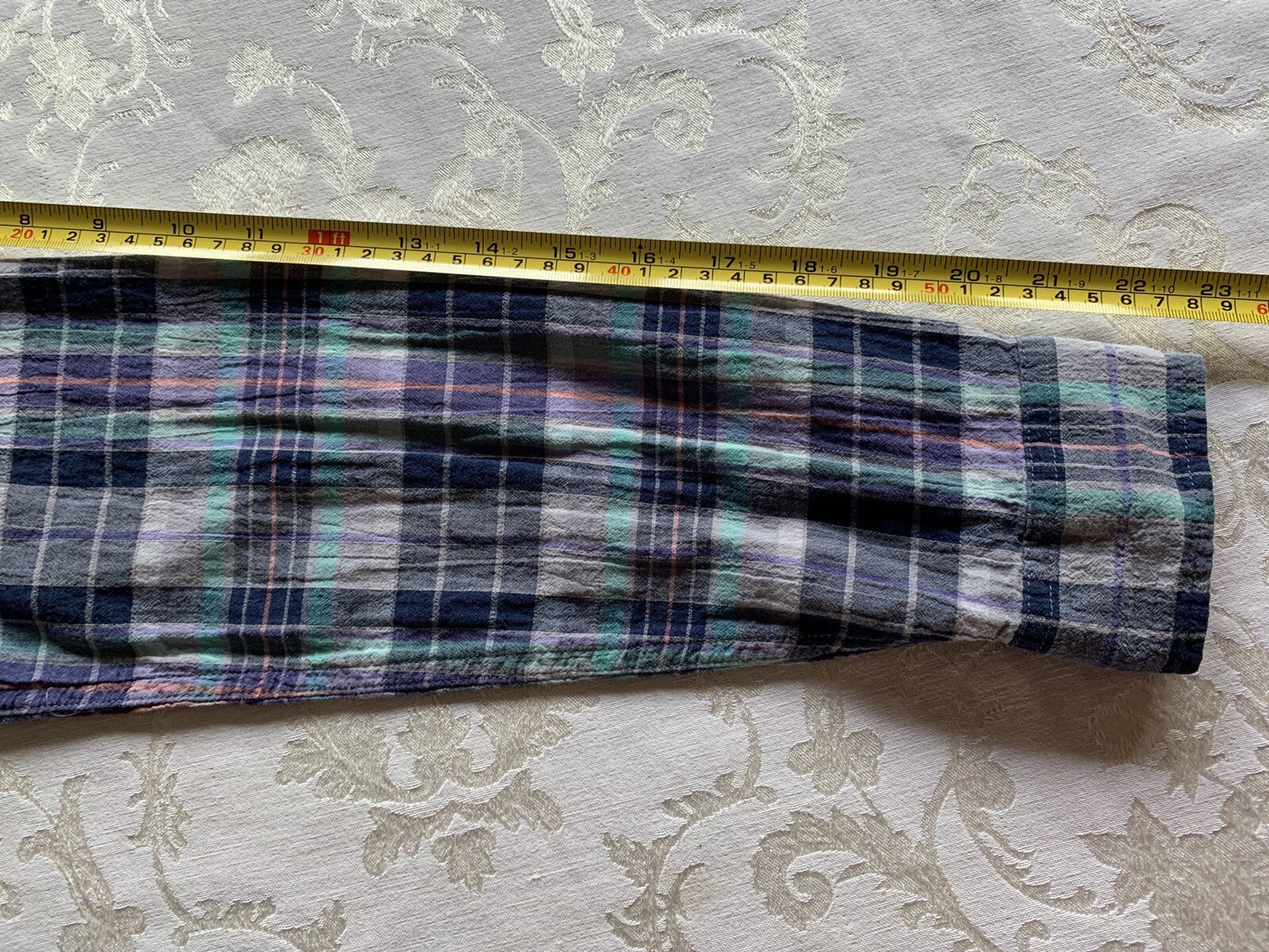 EDDIE BAUER Plaid Long Sleeve Button Down Shirt7