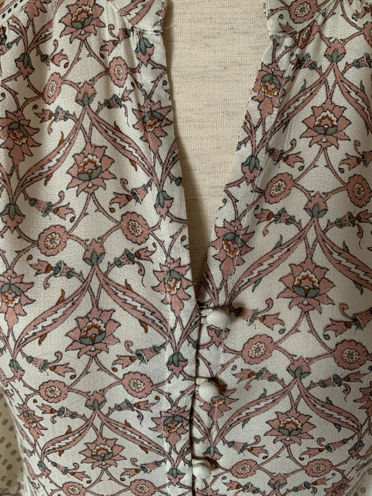 LUCKY BRAND Peasant Print Pullover Blouse2