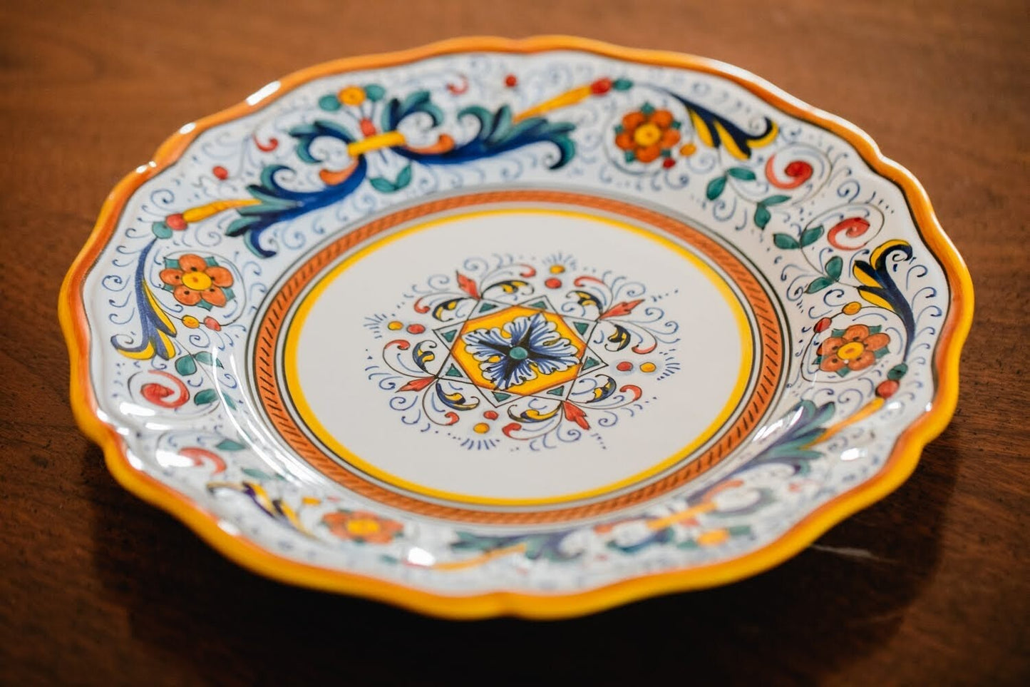 LABOR DERUTA New Italian Ceramic Plate 11 inches2