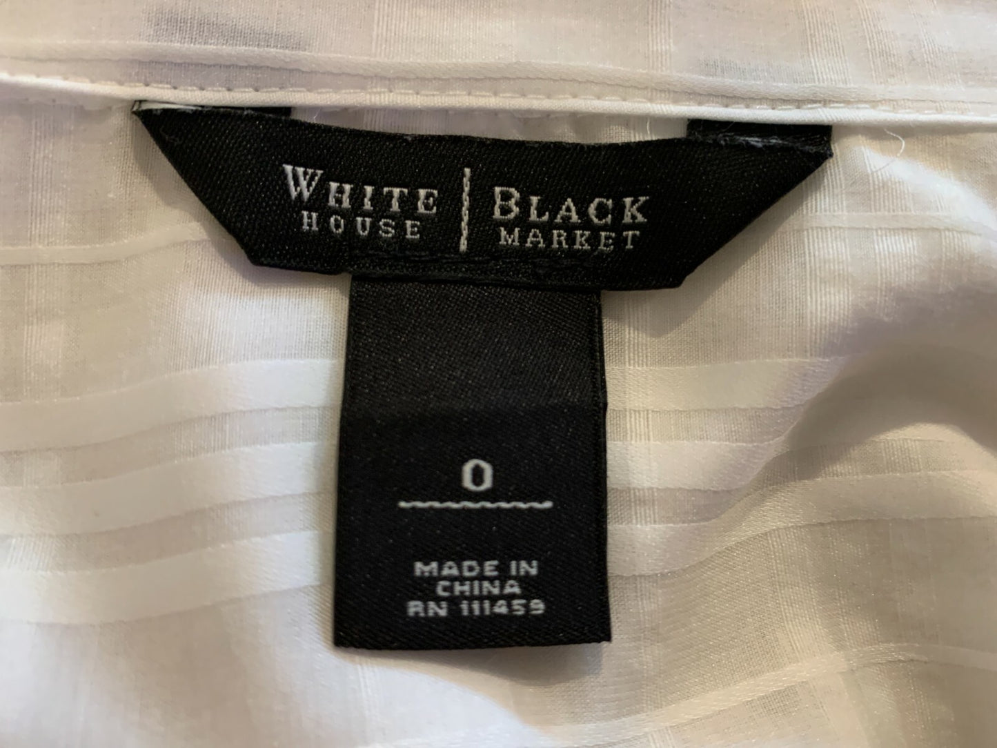 WHITE HOUSE/BLACK MARKET White Button-Down Shirt3