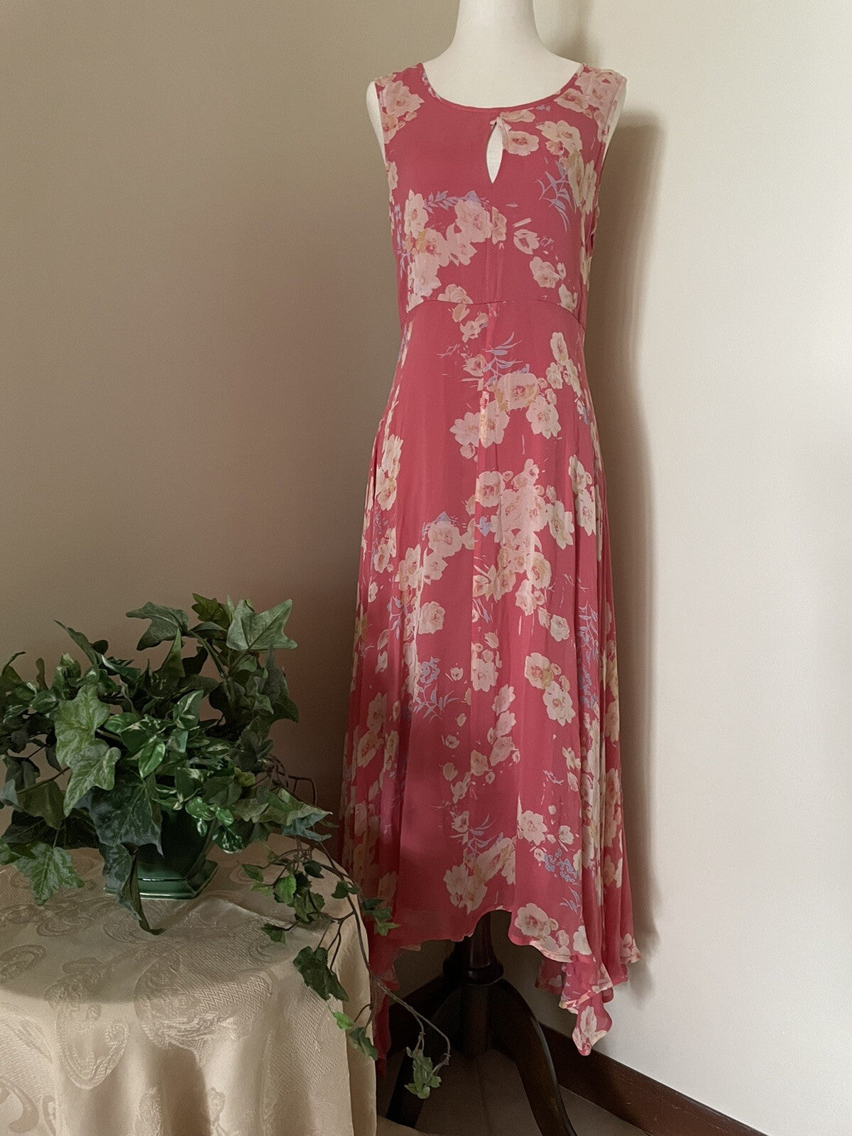 SUNDANCE Asymmetrical Sleeveless Maxi Dress, Size 2 P1