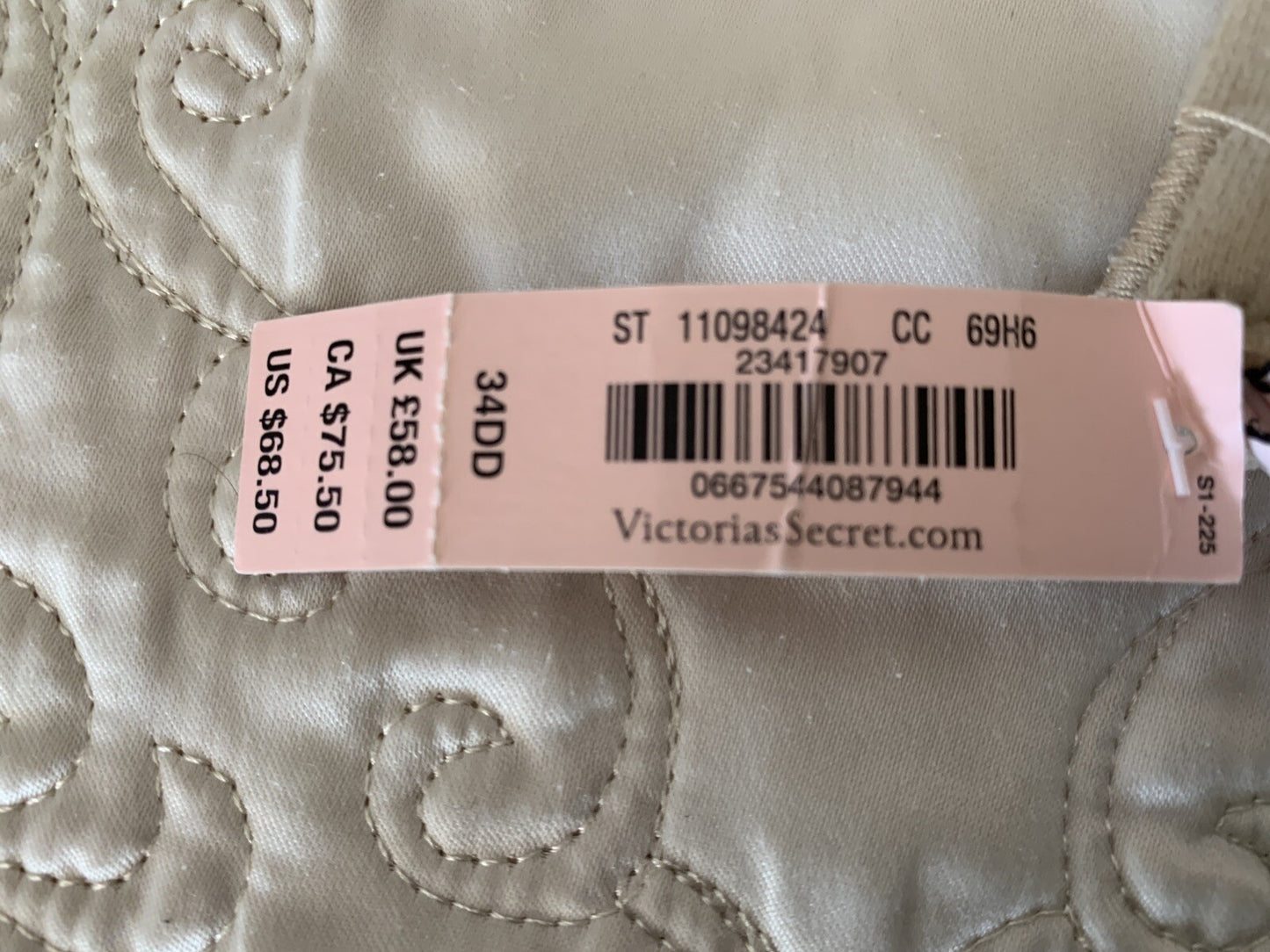 VICTORIA’S SECRET New Dream Angel Champagne Lace Bra4