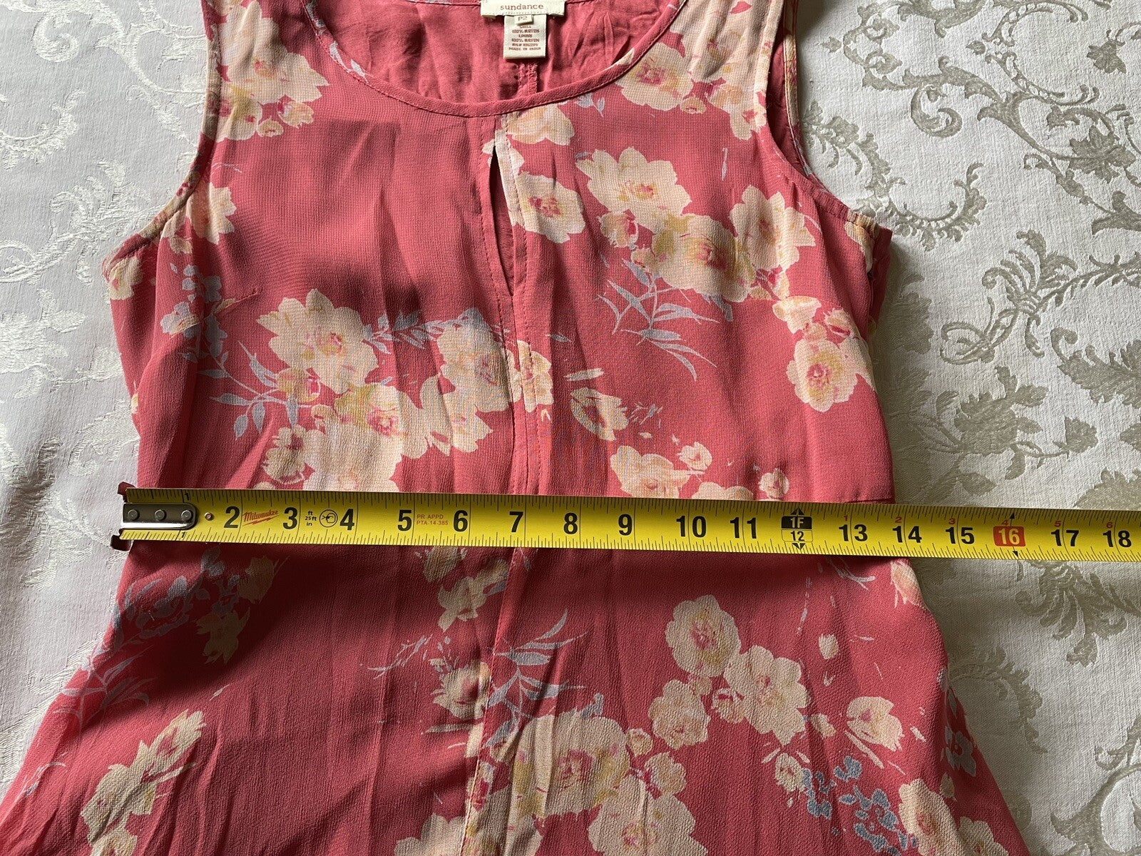SUNDANCE Asymmetrical Sleeveless Maxi Dress, Size 2 P8
