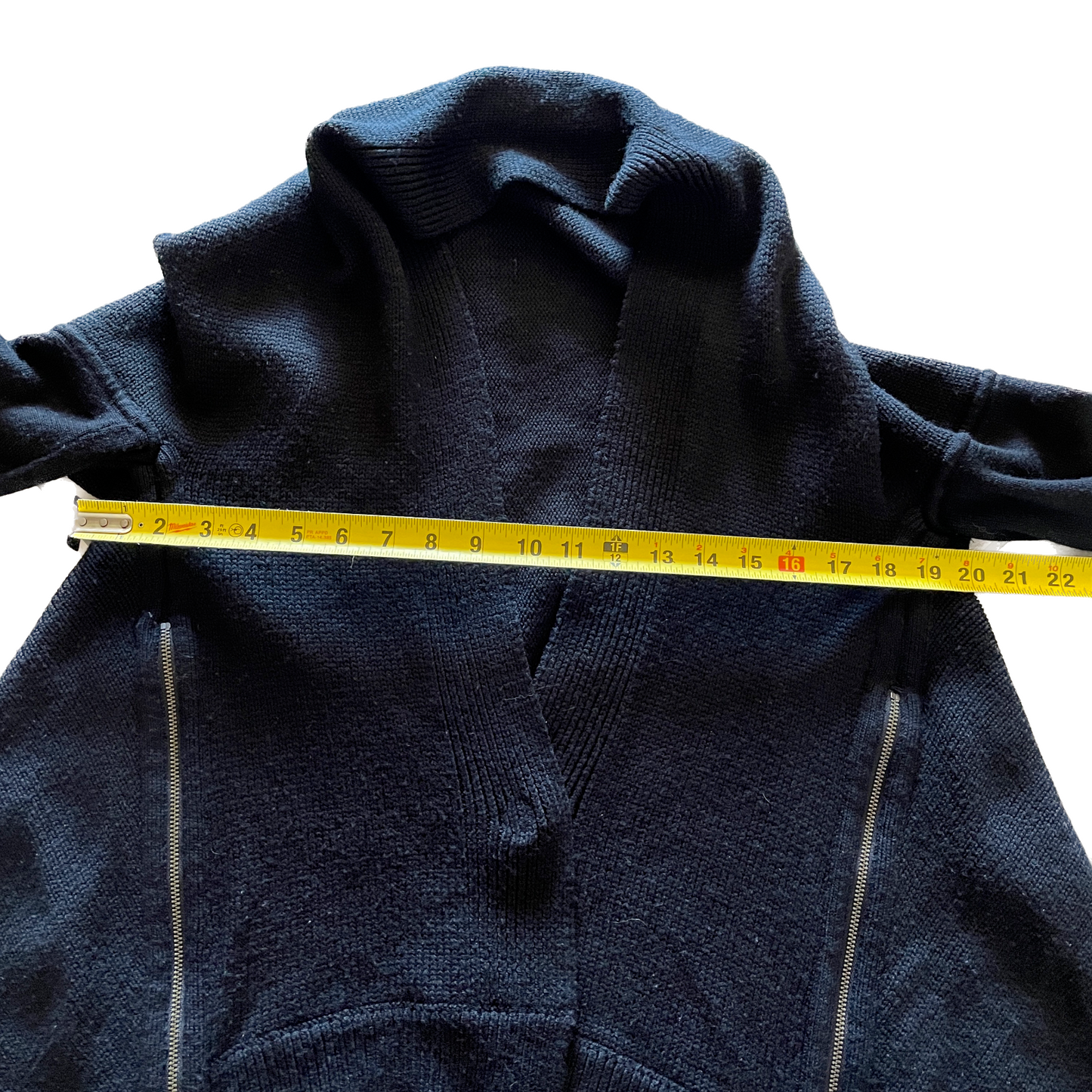 LULULEMON Women's Black Wrap It Up Black Sweater, Size Small7