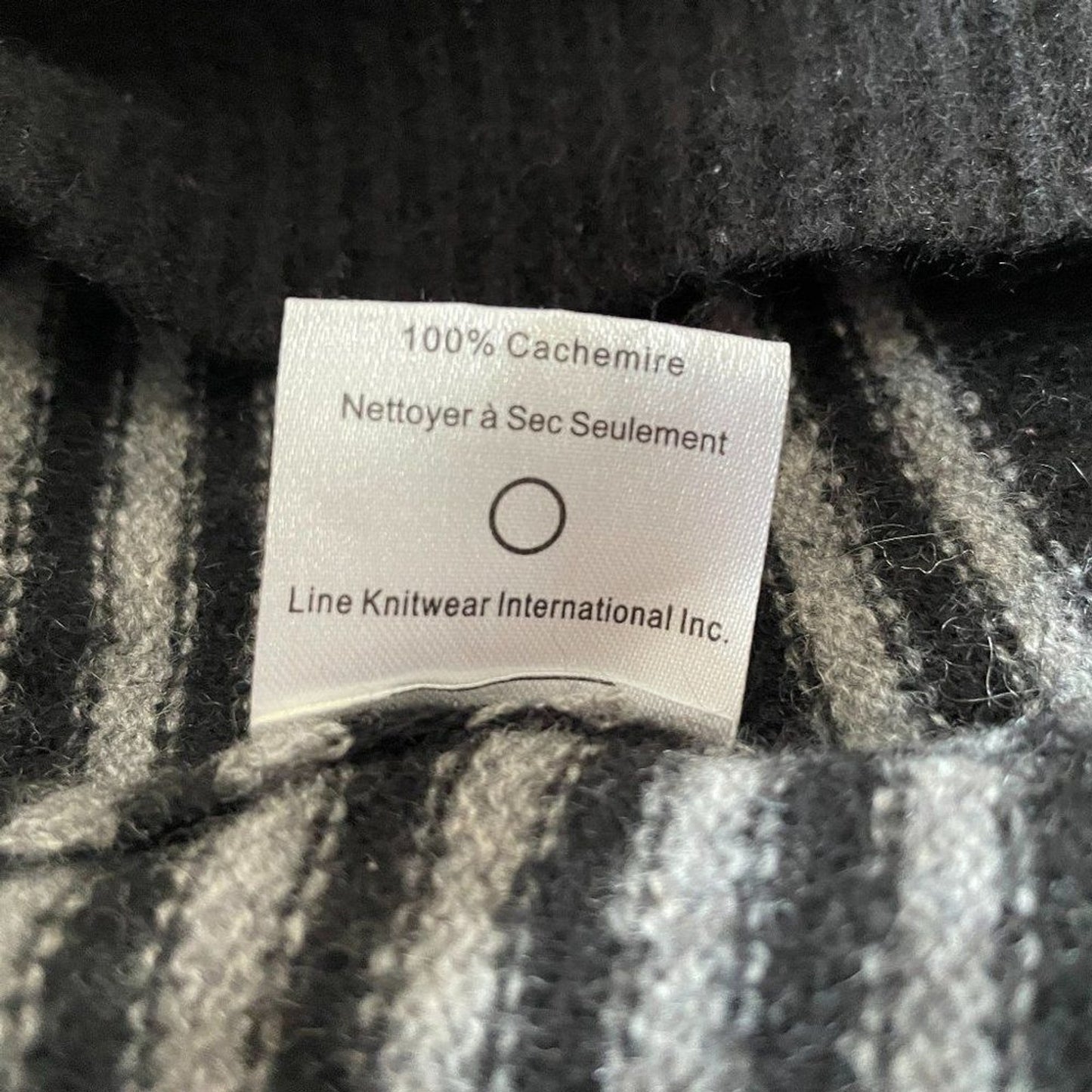 LINE KNITWEAR INTERNATIONAL 100% Cashmere Crew Neck Sweater, XS5