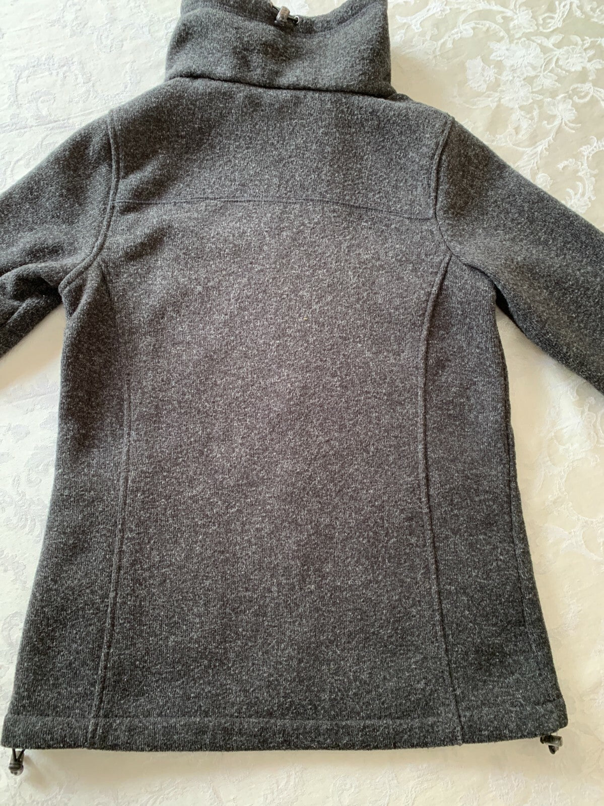 NEW BALANCE Women's Sweater Fleece Full Zip Gray Jacket, Medium7