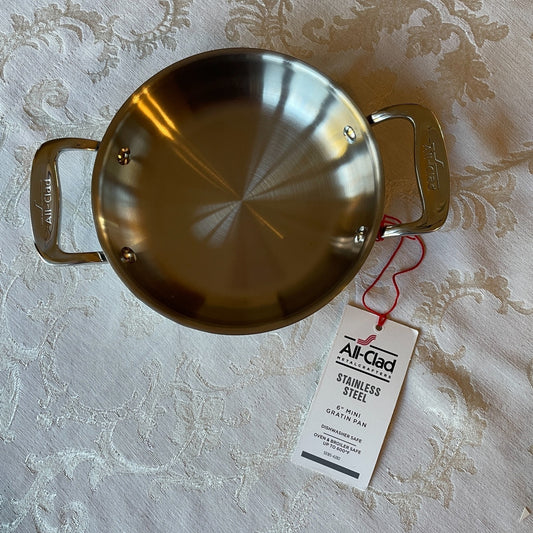 ALL-CLAD New 6-inch Round Mini Gratin Pan0