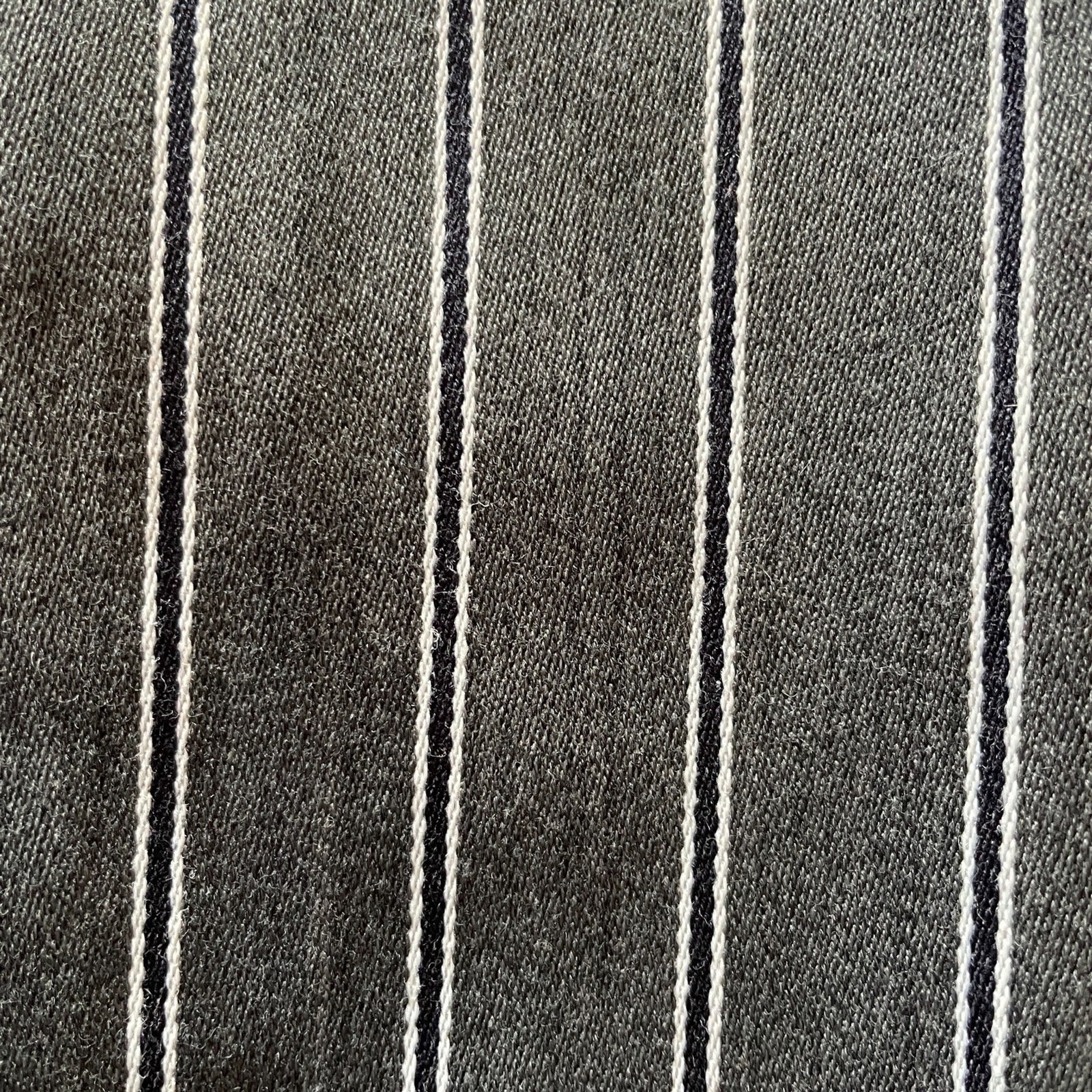 MILA OWEN New Women's Gray High Line Fabric Pinstripe Pleated Pants, Size 06