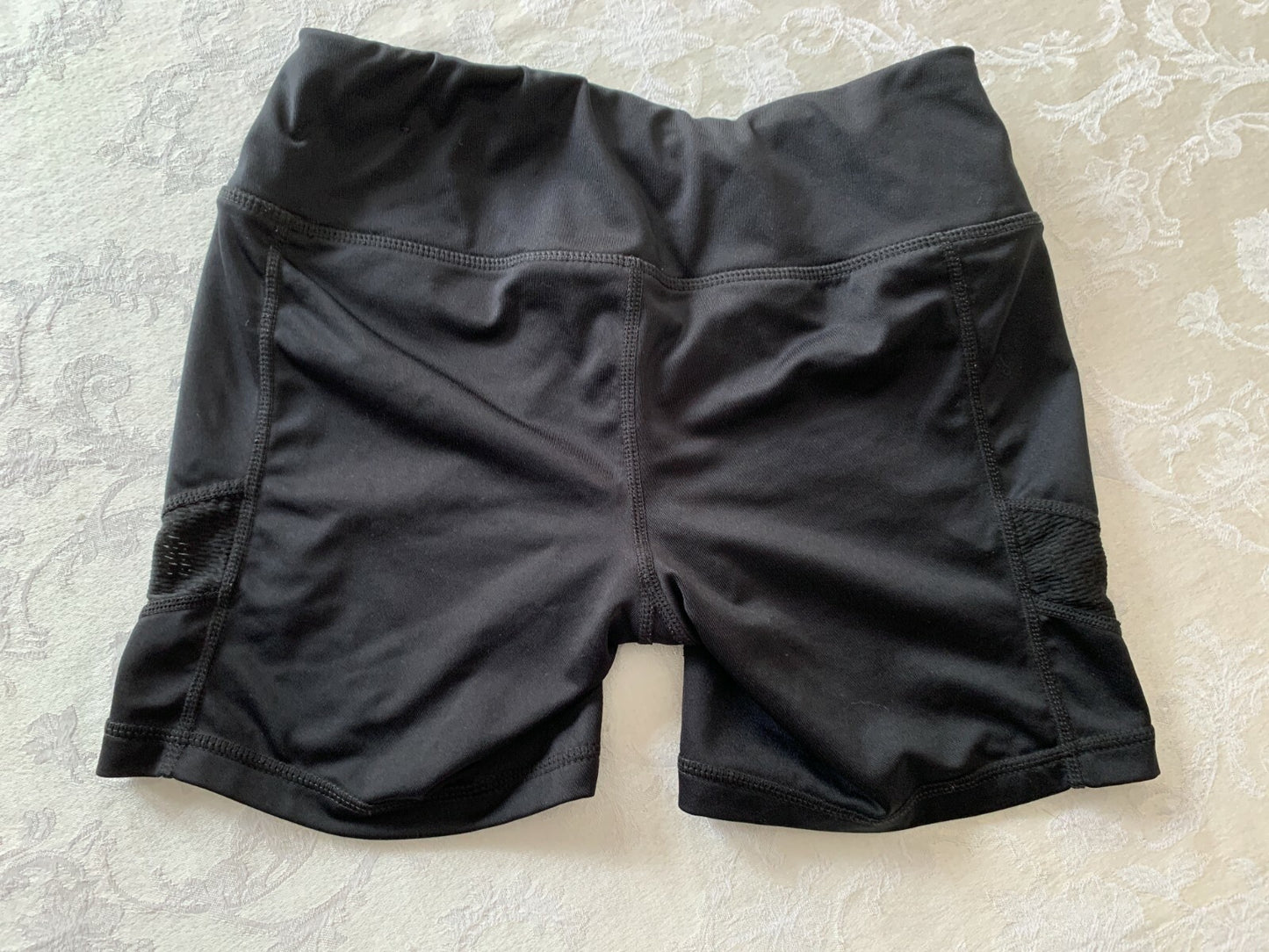 REEBOK Women's Black Shortie, Size XS4