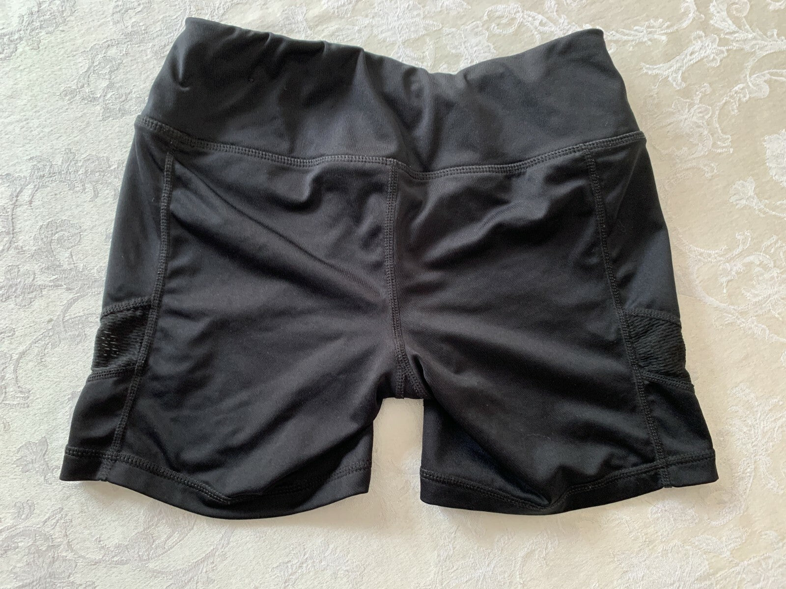 REEBOK Women's Black Shortie, Size XS4
