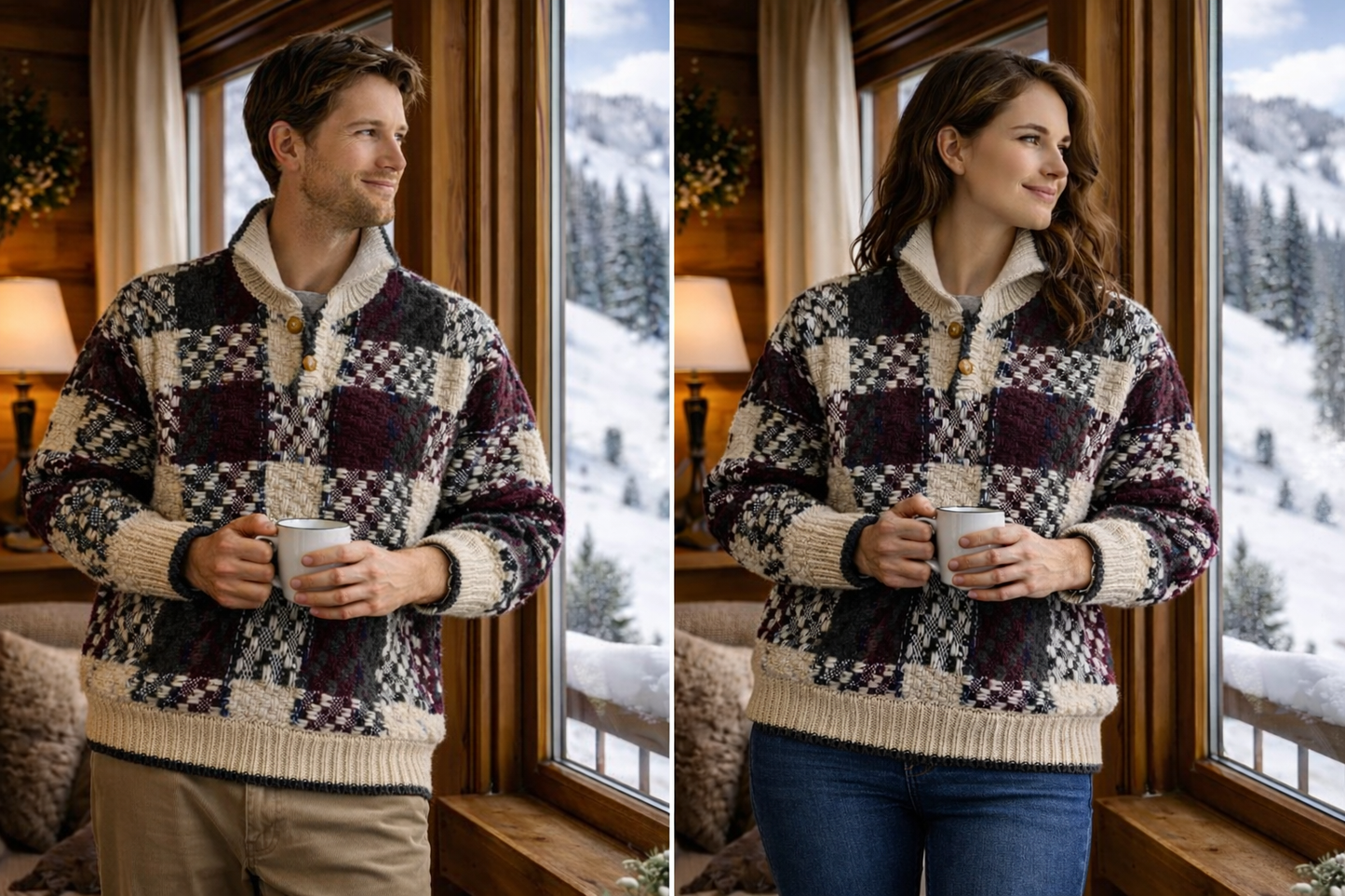 SHKA 100% Merino Wool Heavy Sweater – Unisex