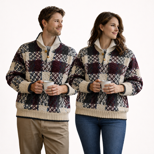SHKA 100% Merino Wool Heavy Sweater – Unisex