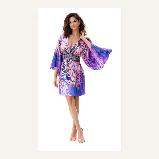 ALBERTO MAKALI 100% Silk Dress – Size Small