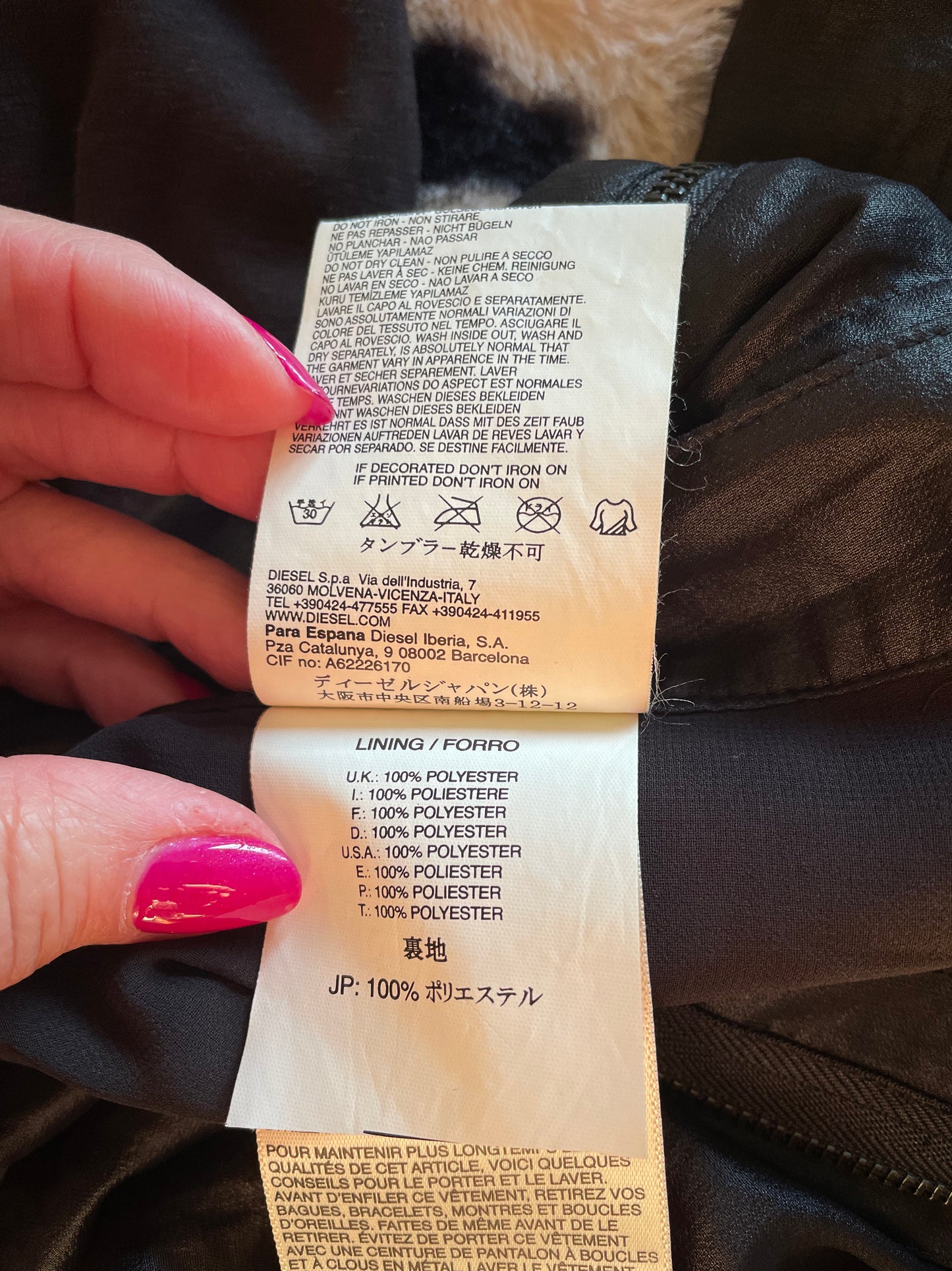 DIESEL Black Soft Flowing Pants – Size 26
